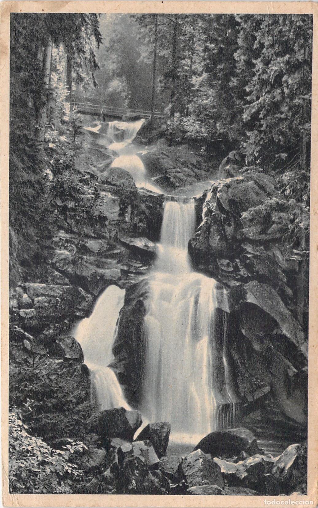 Postales: Postal de las Cascadas de Triberg, Selva Negra Alemania