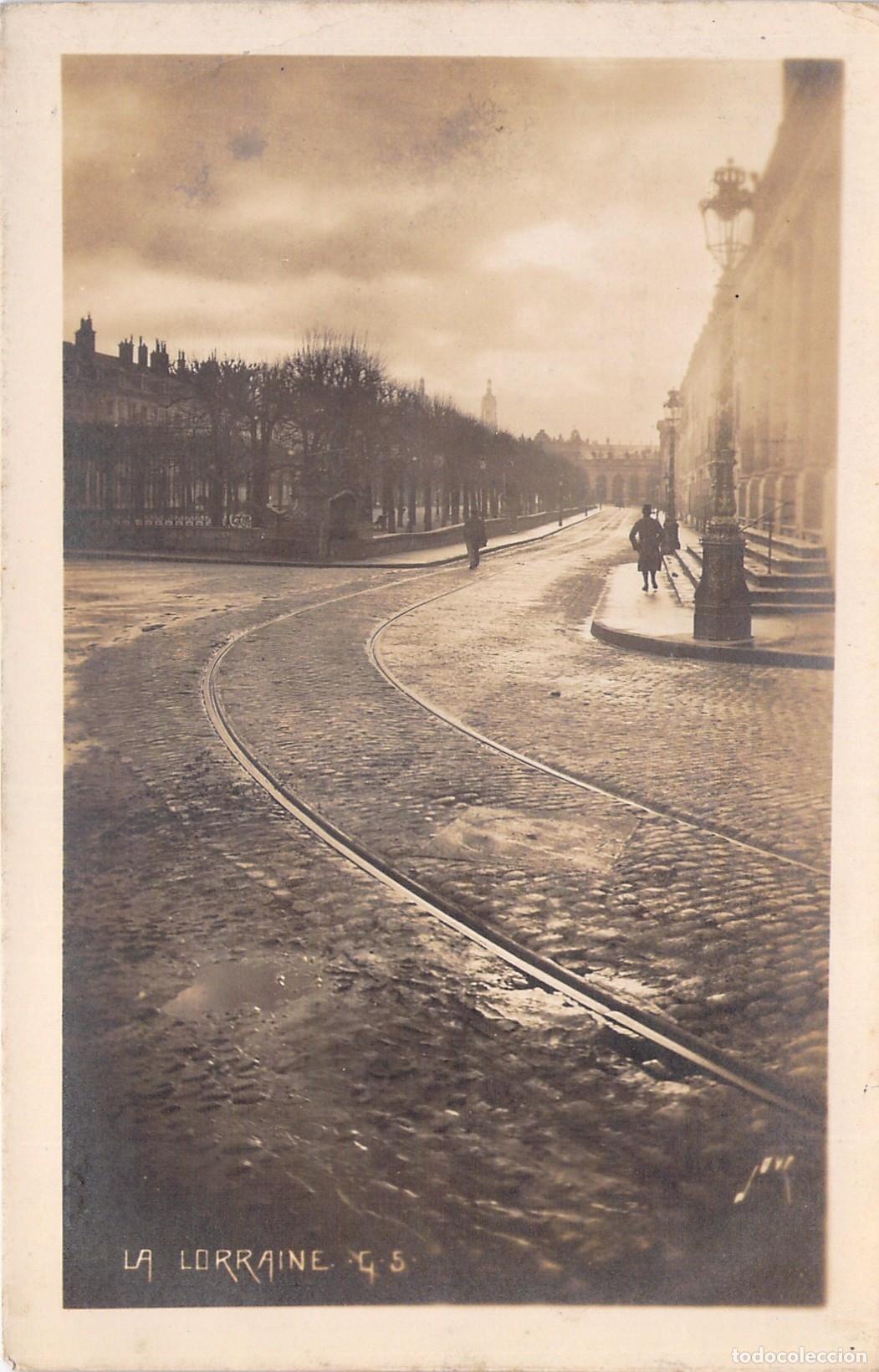 Postales: Postal de Calle de Adoquines en La Lorena, Francia