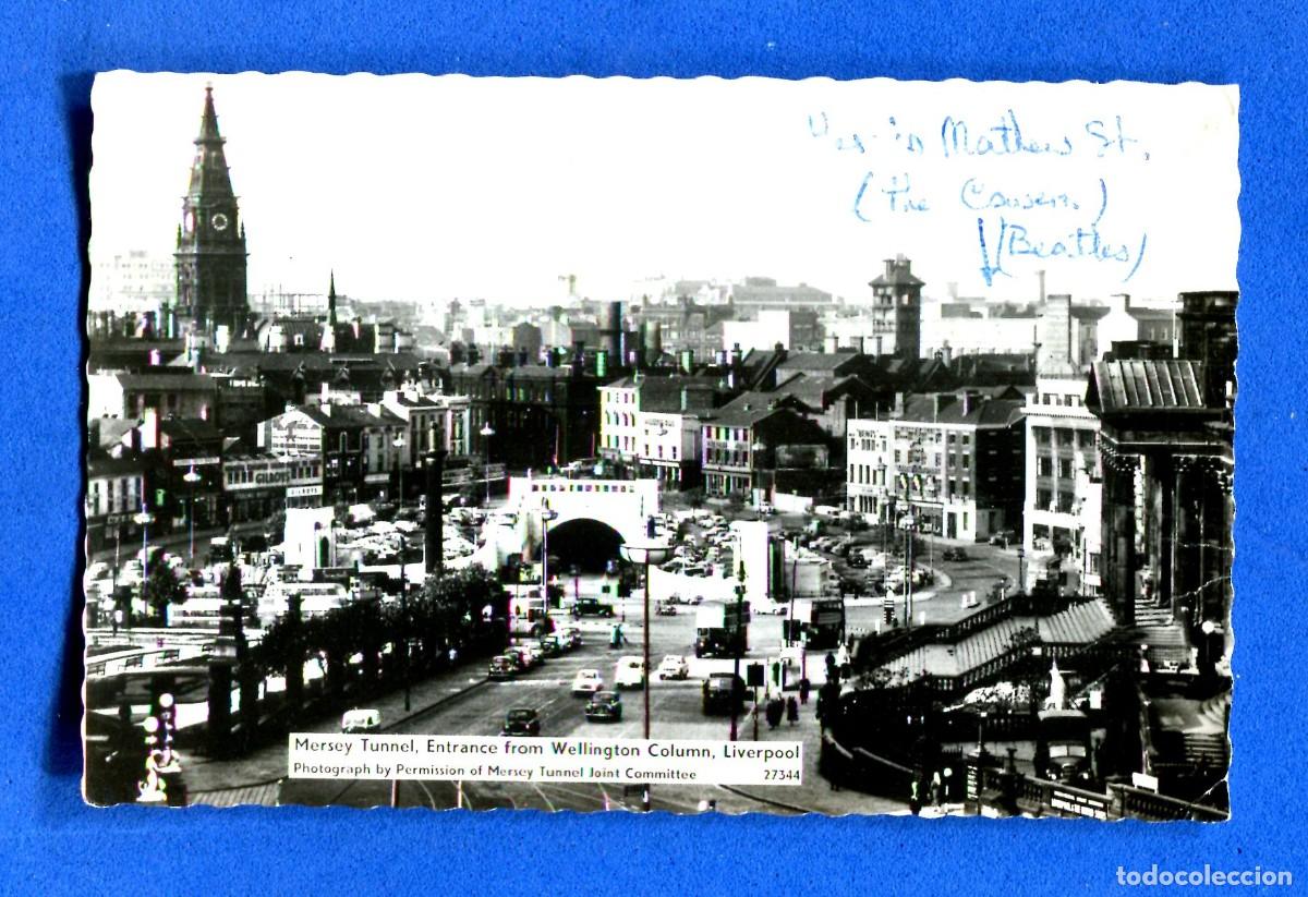 Cartoline: POSTAL CIRCULADA LIVERPOOL EDITA THIS ES A REAL