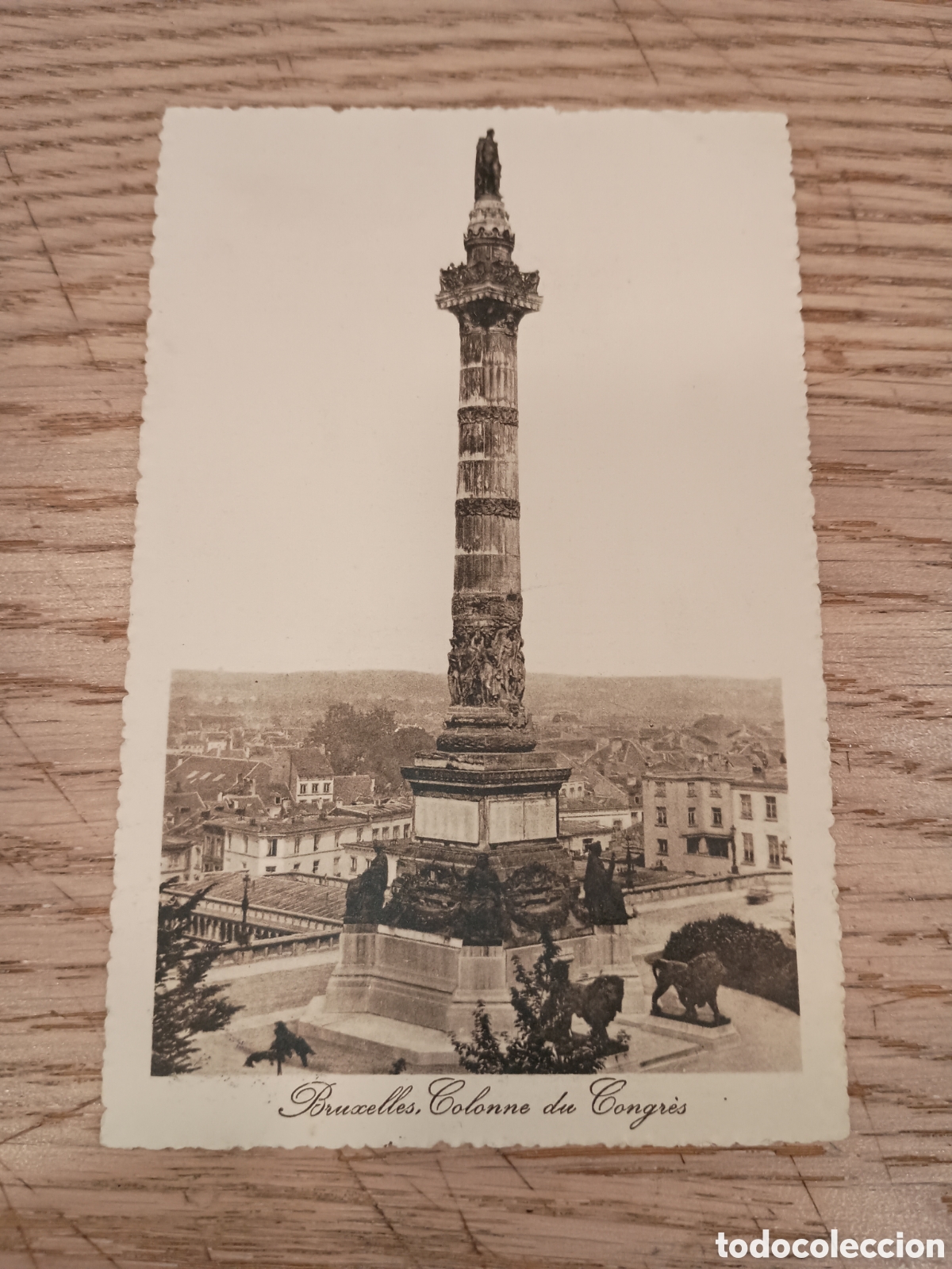 Postales: B&Eacute;LGICA - BRUSELAS / BRUXELLES - COLONNE DU CONGR&Eacute;S