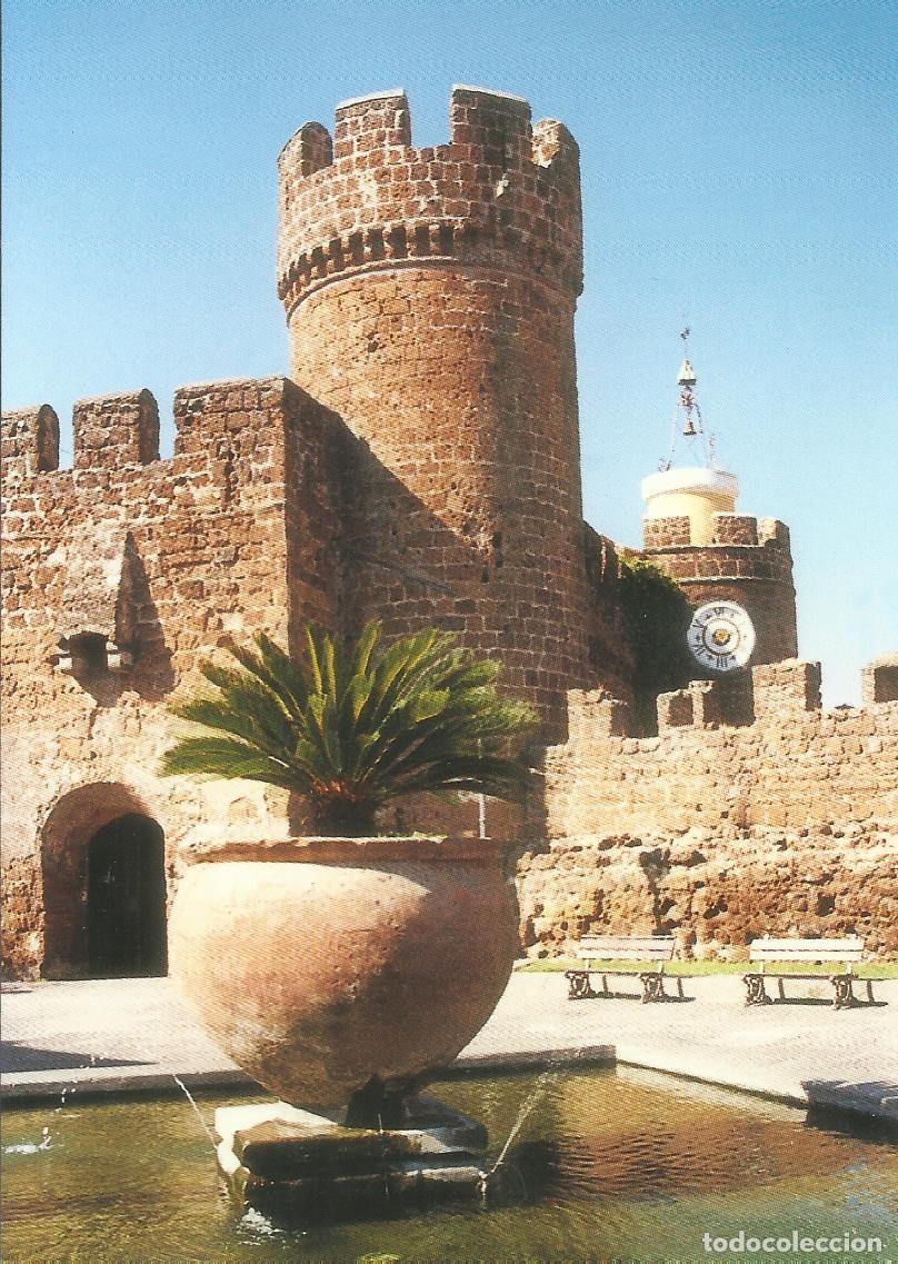 Postales: Italia. Museo Nazionale Cerite. Piazza S. Maria. Castello Medioevale. Cerveteri. Postal. 10x15 cm.