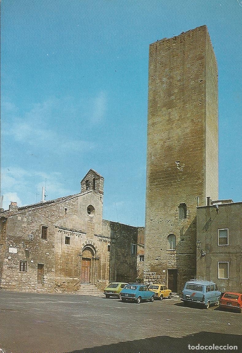 Postales: Italia. Tarquinia. Chiesa S. Martino. Iglesia. Postal. 10x15 cm.
