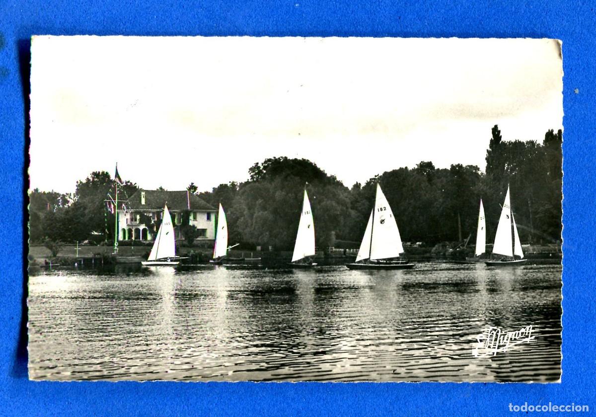 Postales: POSTAL CIRCULADA SEINE PORT 7724 REGATAS EDITA MIGNON