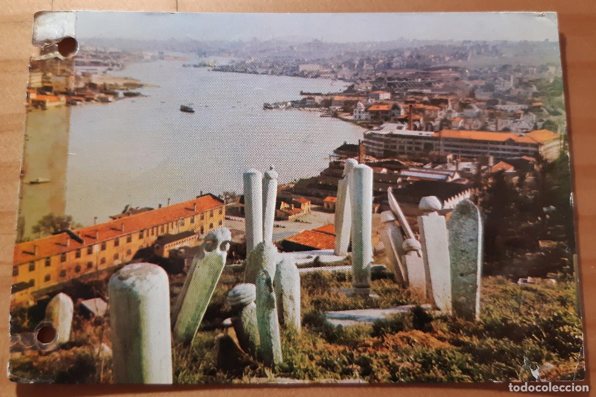 Postales: ISTANBUL - PIYER LOTI'DEN HALI&Ccedil; - CIRCULADA CON SELLO - 10 X 15 CMS.