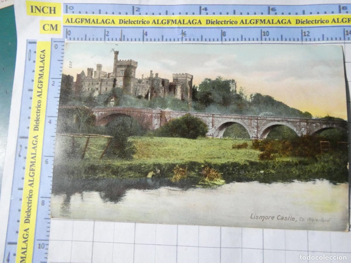 Postales: ANTIGUA POSTAL DE IRLANDA. FECHADA A&Ntilde;O 1906. LISMORE CASTLE. 3709