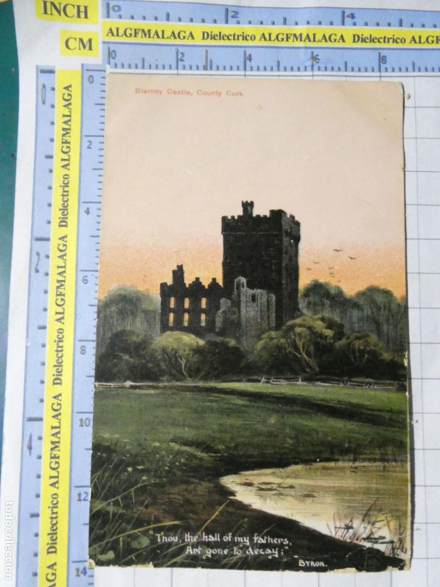 Postales: ANTIGUA POSTAL DE IRLANDA. BLARNEY CASTLE COUNTY CORK. 3711