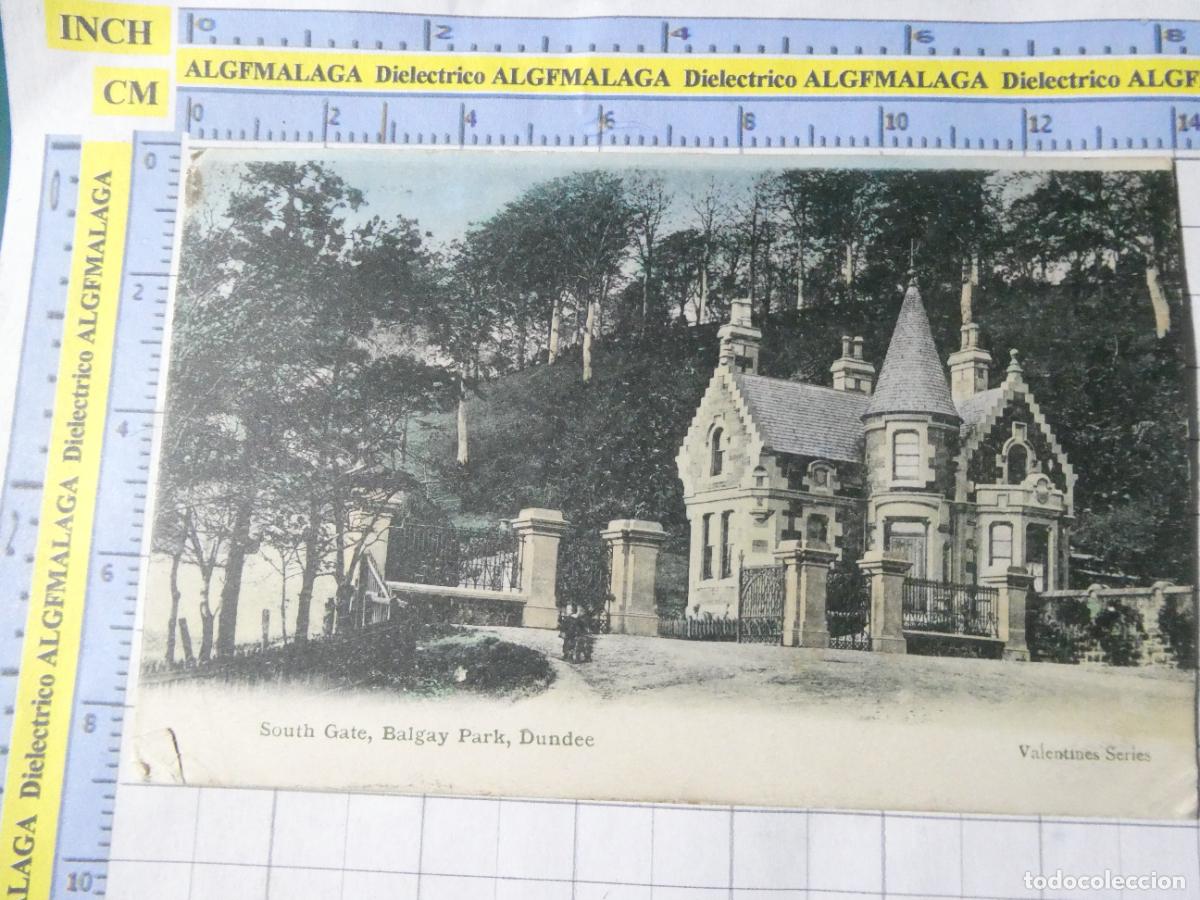 Postales: ANTIGUA POSTAL REINO UNIDO GRAN BRETA&Ntilde;A ESCOCIA. FECHADA A&Ntilde;O 1905 DUNDEE BALGAY PARK 3719
