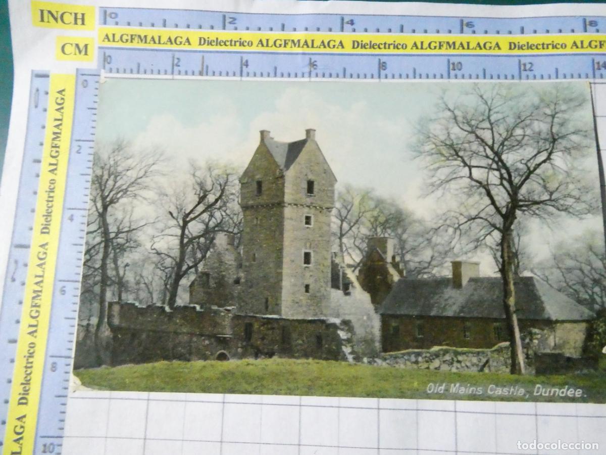 Postales: ANTIGUA POSTAL REINO UNIDO GRAN BRETA&Ntilde;A ESCOCIA. FECHADA A&Ntilde;O 1907 OLD MAINS CASTLE DUNDEE 3721