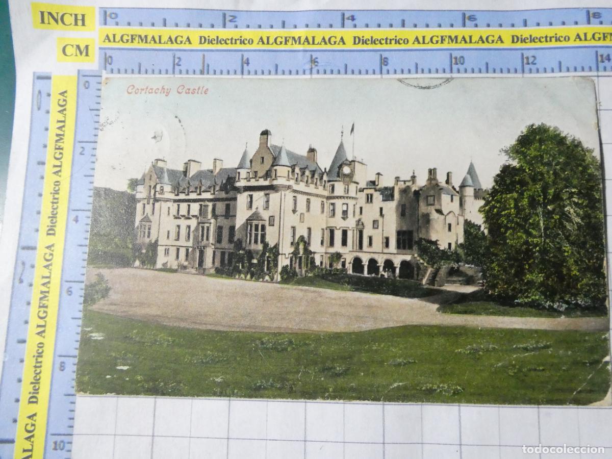 Postales: ANTIGUA POSTAL REINO UNIDO GRAN BRETA&Ntilde;A ESCOCIA. FECHADA A&Ntilde;O 1905 CORTACHY CASTLE 3724