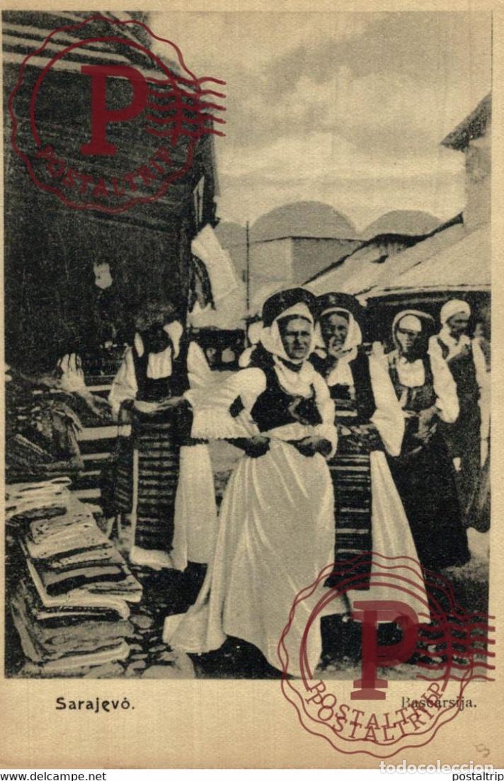 Postcards: BASCARSIJA SARAJEVO BOSNIA Y HERZEGOVINA BOSNIEN UND HERZEGOWINA