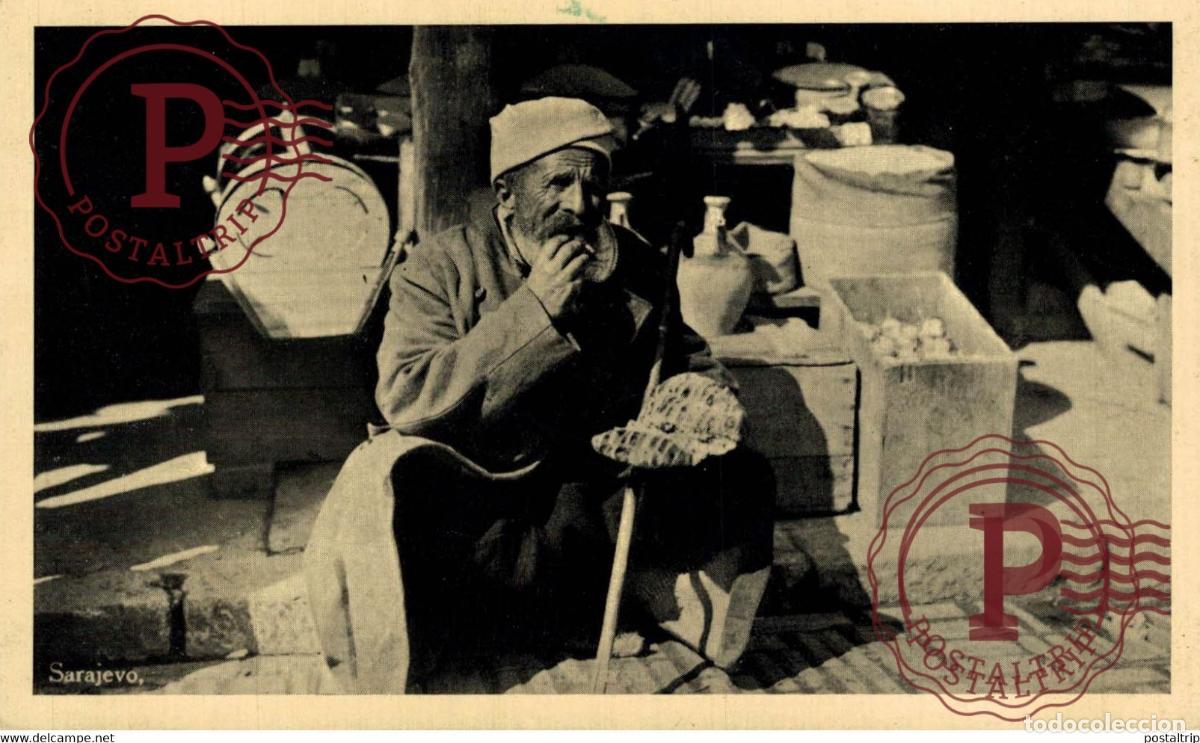Postales: SARAJEVO, MARKTSZENE MARKET SCENE. BOSNIA Y HERZEGOVINA BOSNIEN UND HERZEGOWINA