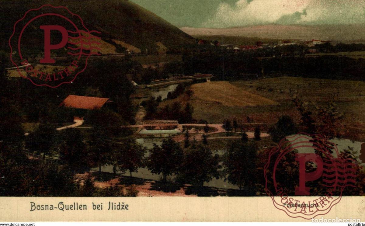 Postales: Bosna Quellen bei Jlidze BOSNIA Y HERZEGOVINA BOSNIEN UND HERZEGOWINA