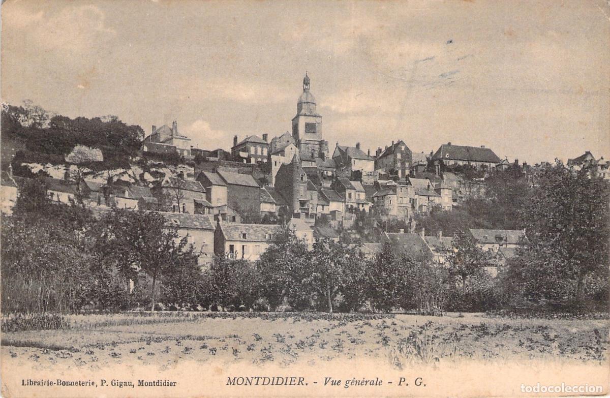 Cartes Postales: Postal Antigua de Montdidier - Vista General de la Ciudad