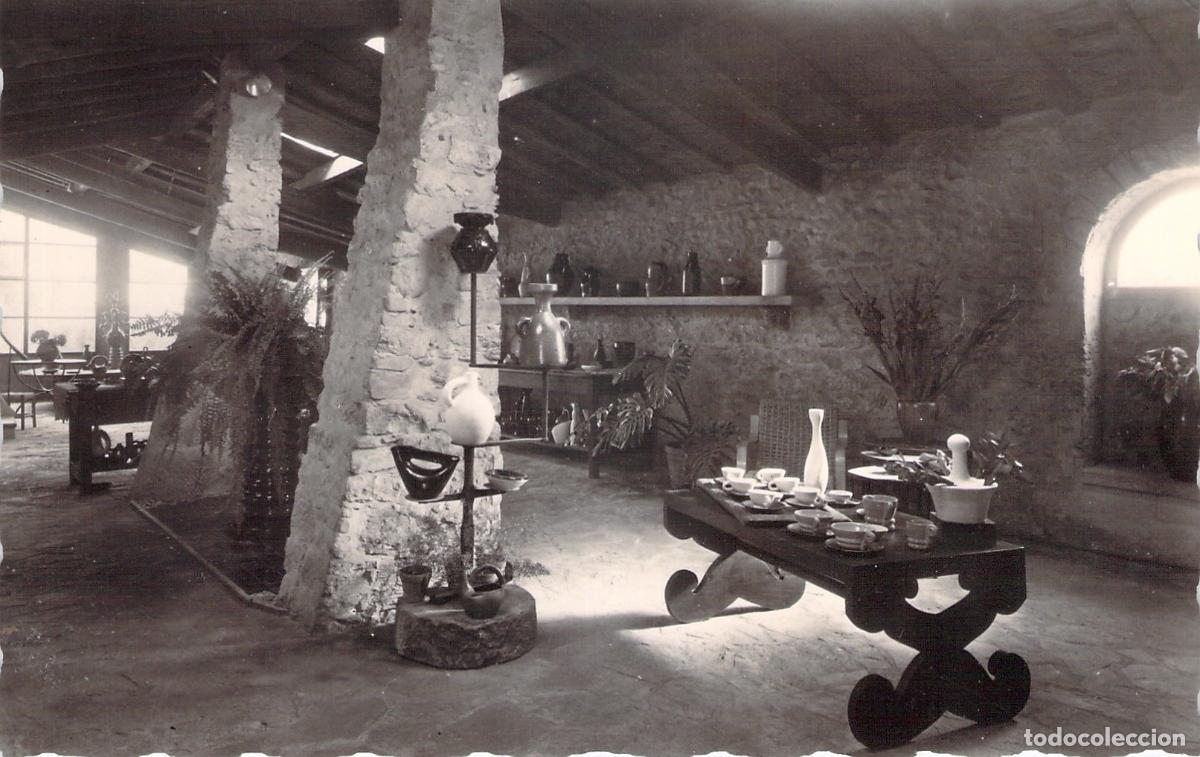 Postales: Postal de la Sala de Exposici&oacute;n de Poterie Madoura en Vallauris