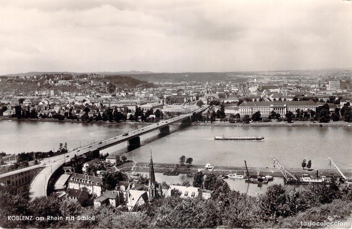 Postales: Postal de Koblenz am Rhein con el Palacio Electoral, Alemania
