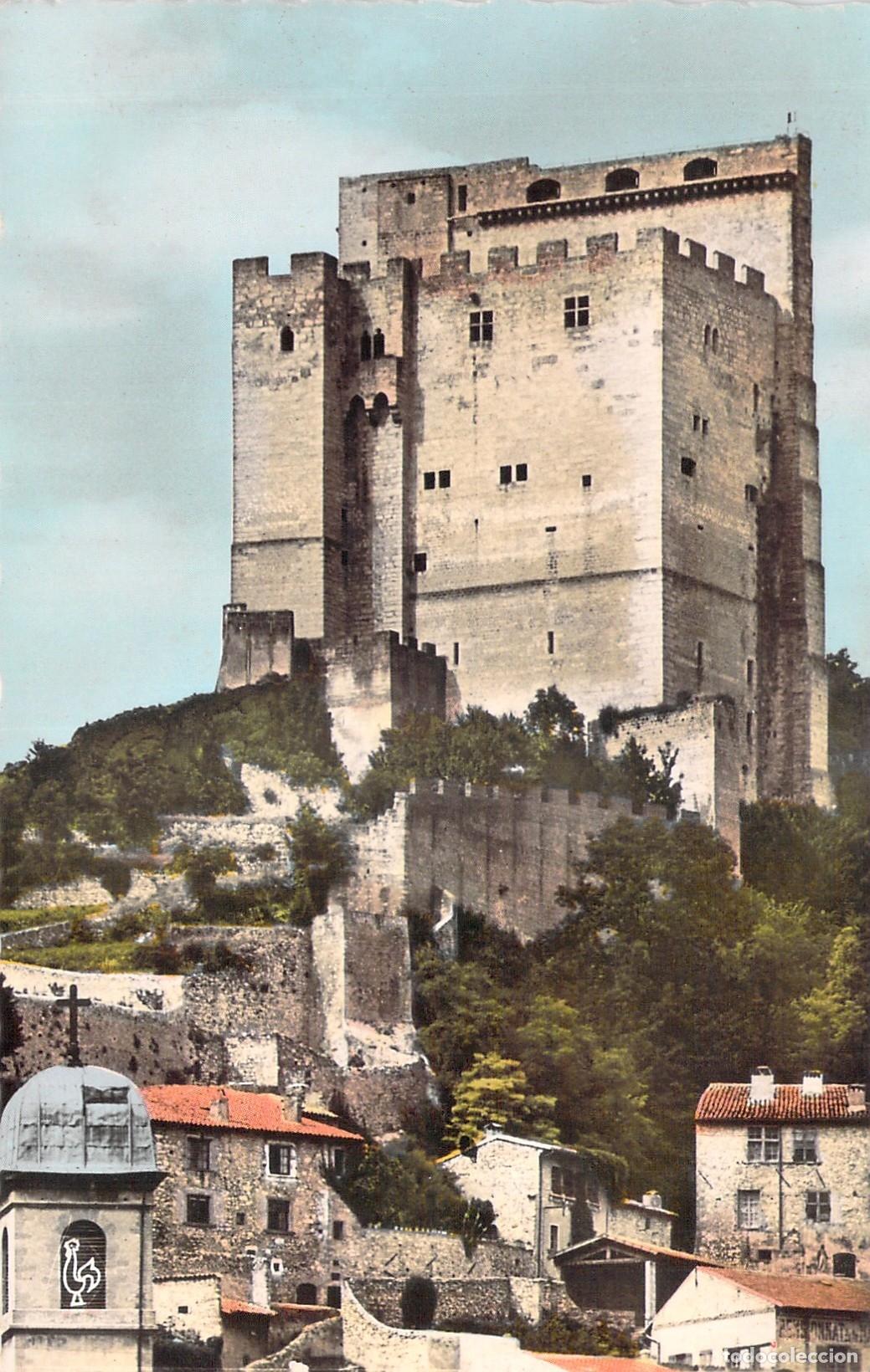 Postales: Postal de la hist&oacute;rica Torre de Crest, Dr&ocirc;me, Francia