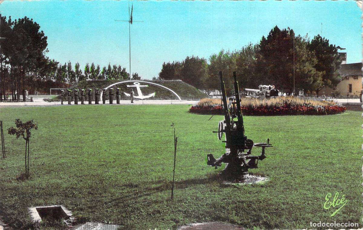 Postales: Postal Militar Centro de Formaci&oacute;n Mar&iacute;tima de Hourtin Gironde