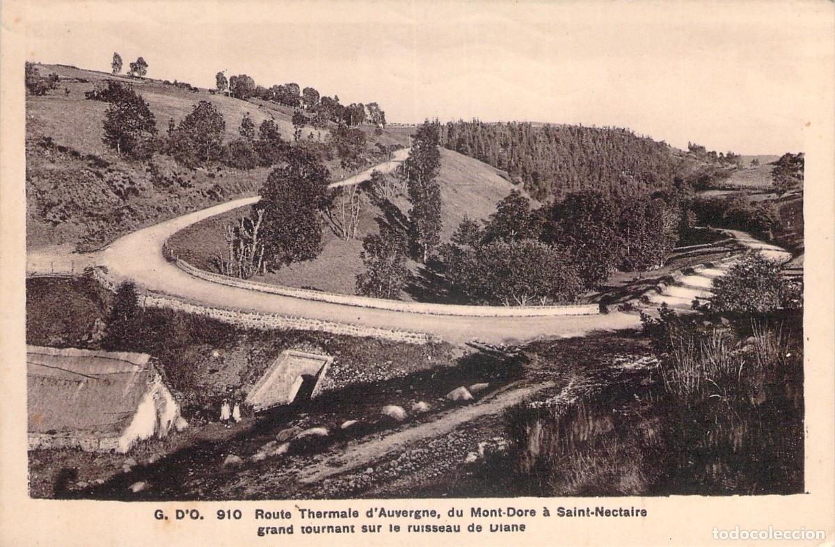Postales: Postal de la Ruta Termal de Auvernia entre Mont-Dore y Saint-Nectaire