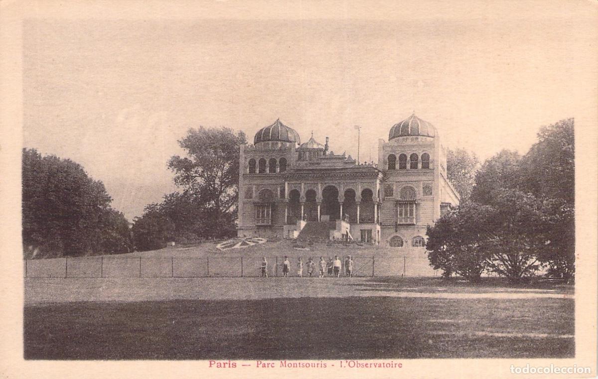 Postales: Postal de Par&iacute;s, Parc Montsouris y el Observatorio, Francia