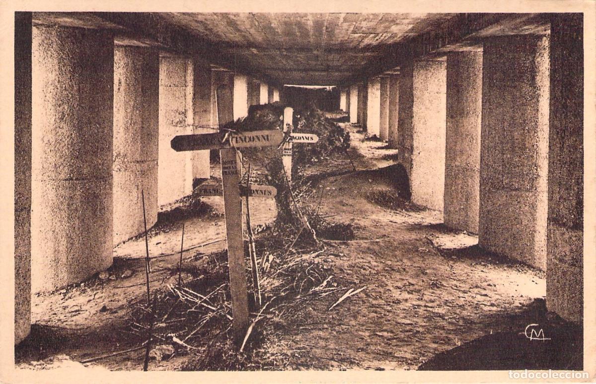 Postales: Postal Monumento de la Trinchera de las Bayonetas Verdun Douaumont