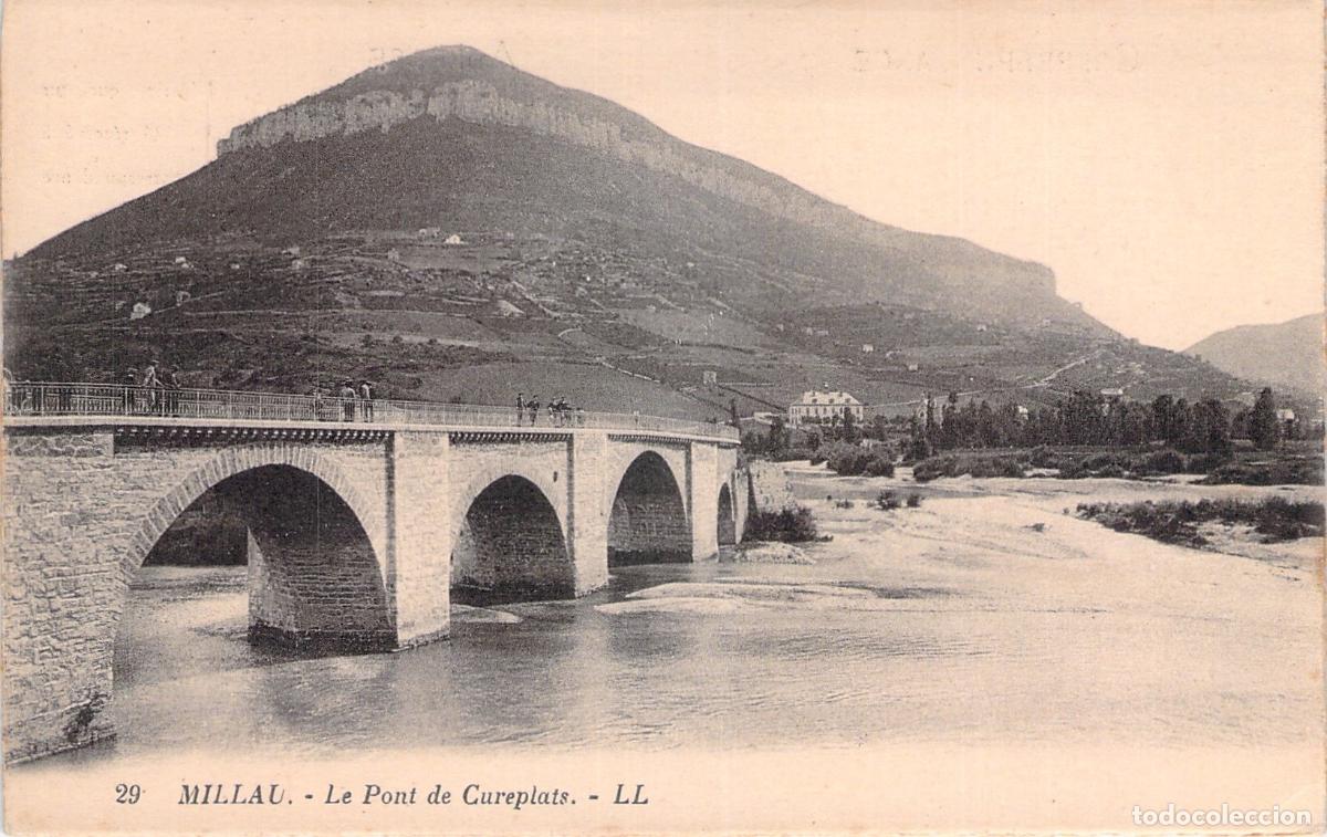 Postales: Postal de Millau - El Puente de Cureplats y Paisaje
