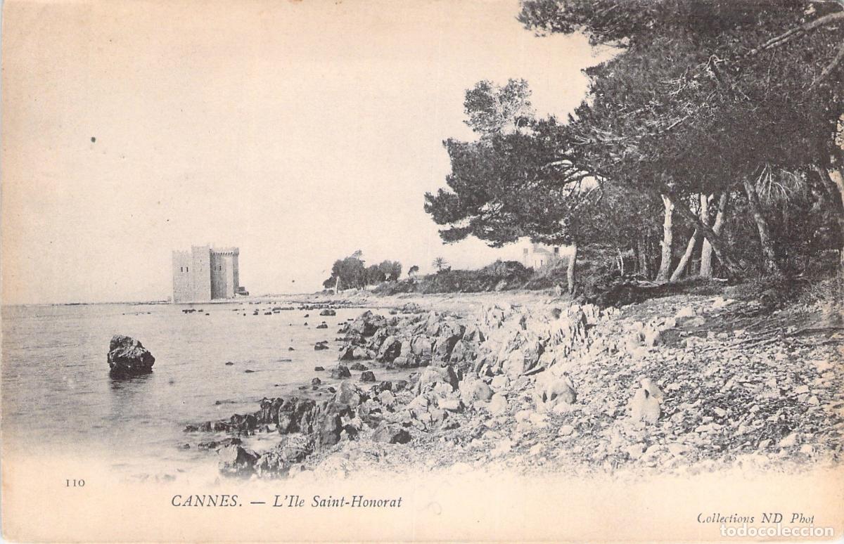 Postales: Postal de Cannes - L'Ile Saint-Honorat y el Monasterio Fortificado