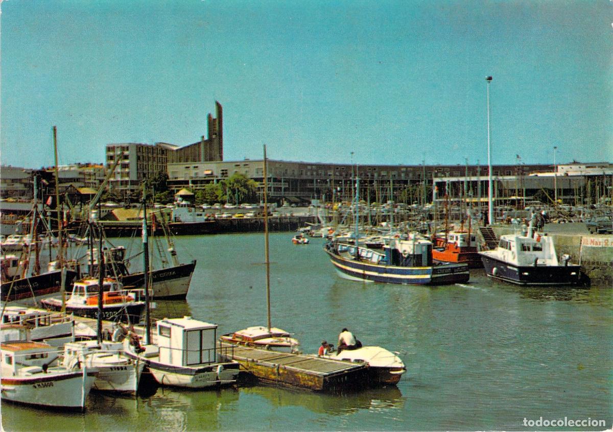 Postales: Postal de Royan Francia Vista del Puerto con Barcos