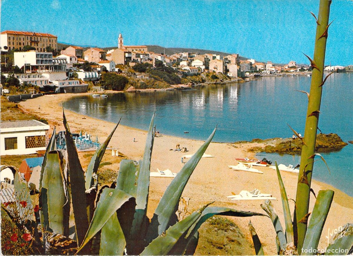 Postales: Postal de Propriano Vista General de la Costa y Playa, C&oacute;rcega