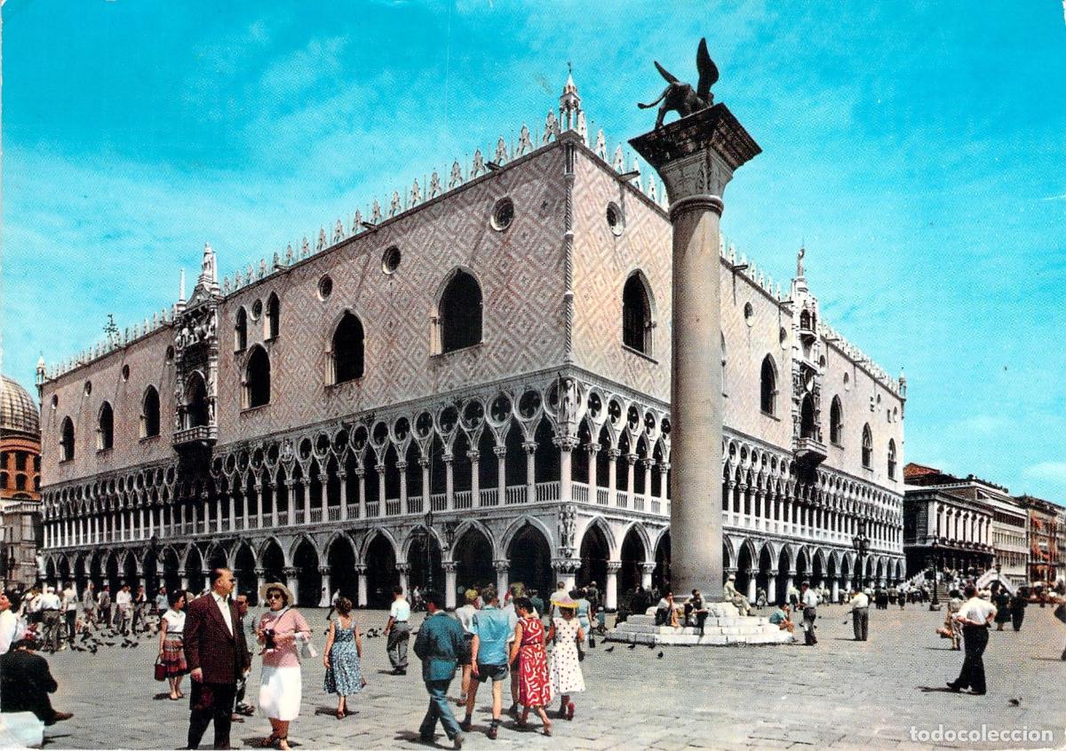 Cartes Postales: Tarjeta Postal del Palacio Ducal en Venecia, Italia