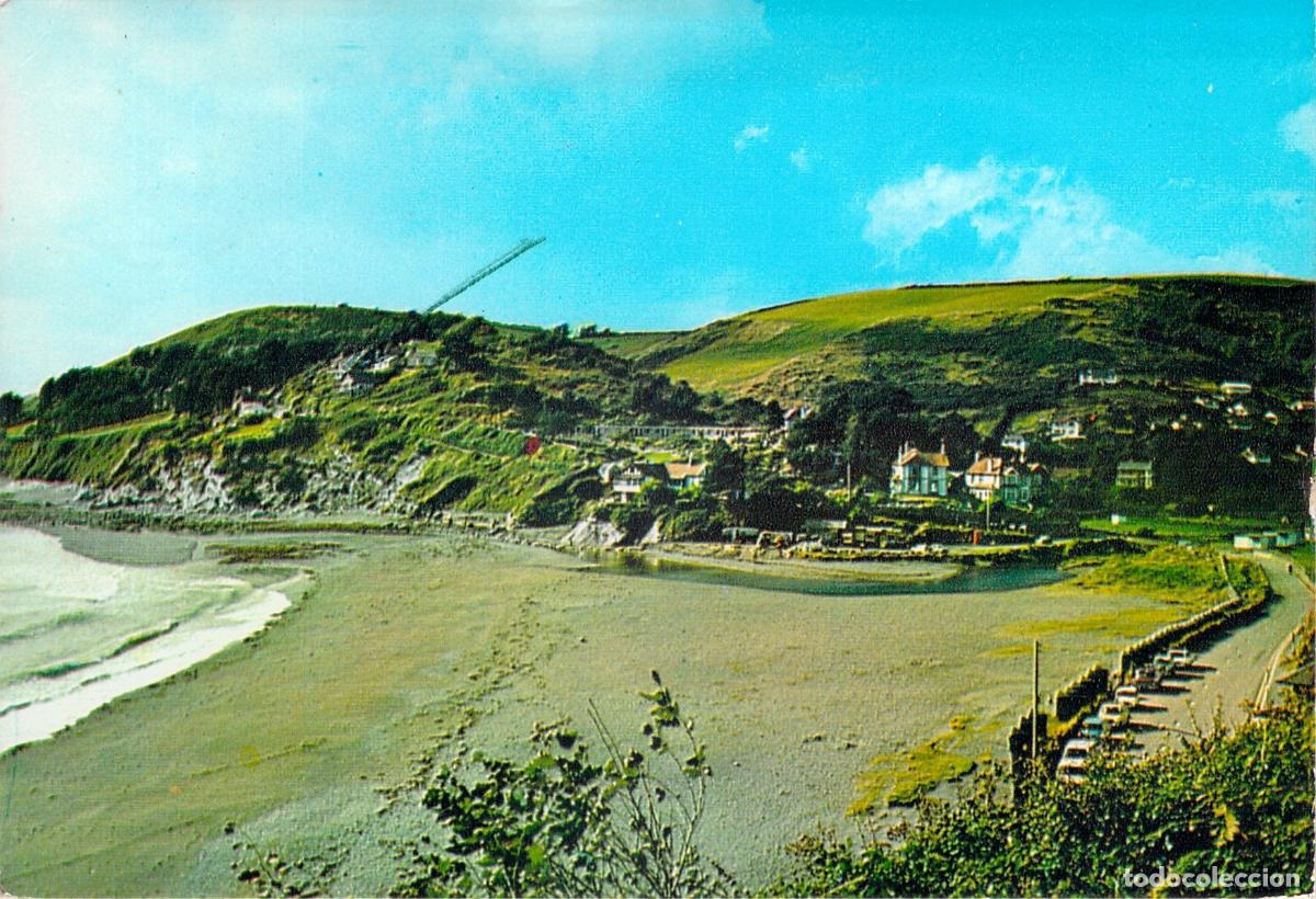 Cartes Postales: Postal de Seaton, Playa y Paisaje Costero de Cornualles