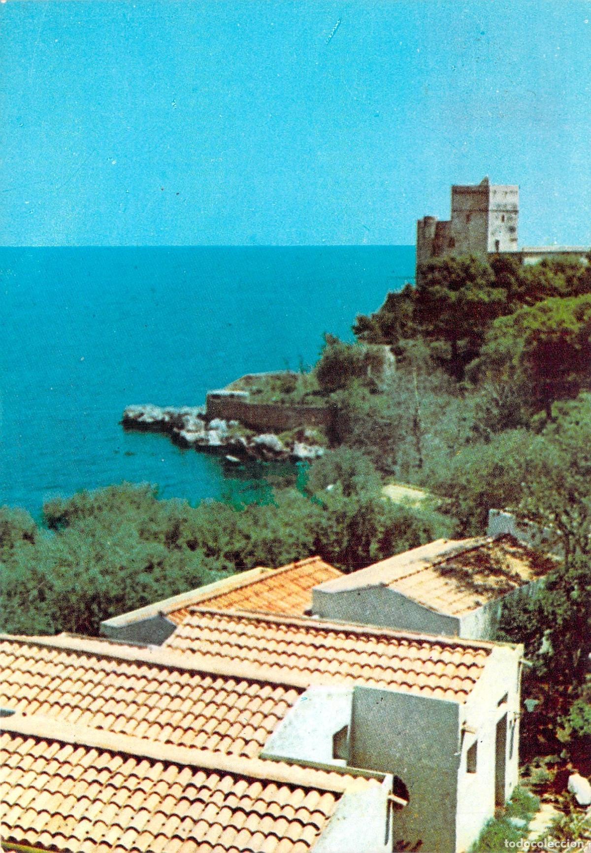 Postcards: Postal de Solunto Palermo Albergo Zagarella y Costa de Sicilia