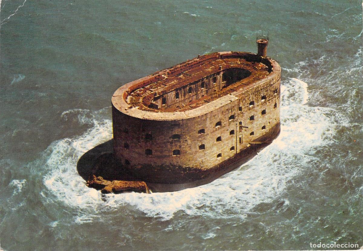 Postales: Postal de Fort Boyard Vista A&eacute;rea Charente-Maritime Francia