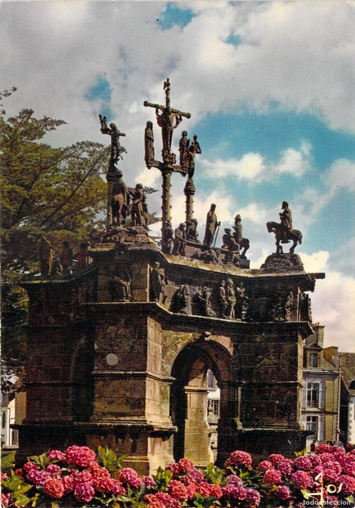 Postcards: Postal Calvario de Pleyben en Breta&ntilde;a Francia