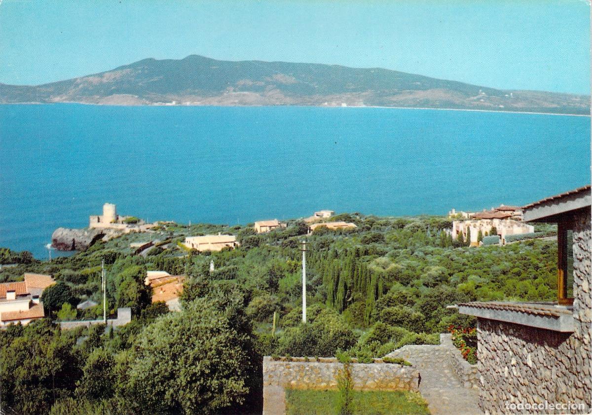 Postcards: Postal de Ansedonia y Monte Argentario, Toscana, Italia