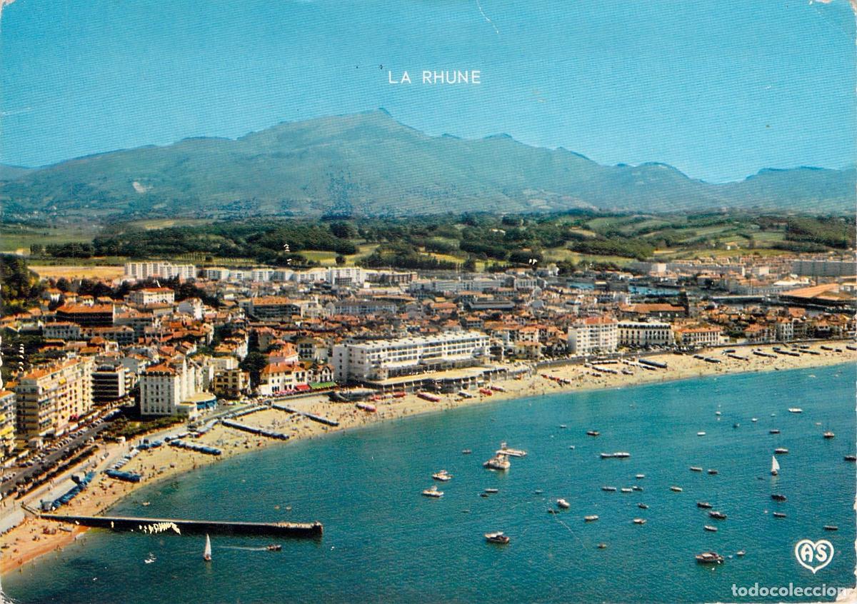Postcards: Postal de Saint-Jean-de-Luz y la monta&ntilde;a de La Rhune
