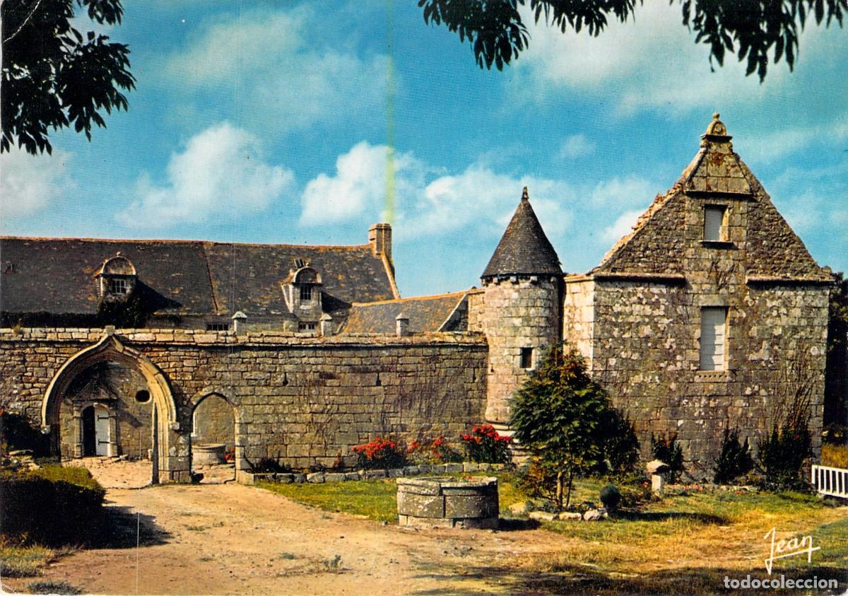 Postcards: Postal de Mansi&oacute;n Bretona del Siglo XV en Breta&ntilde;a Francia