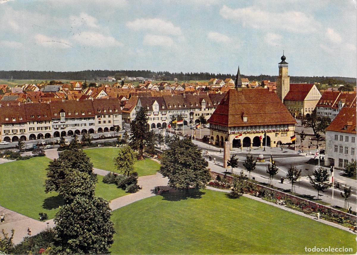 Postcards: Postal de Freudenstadt en la Selva Negra Alemania Marktplatz