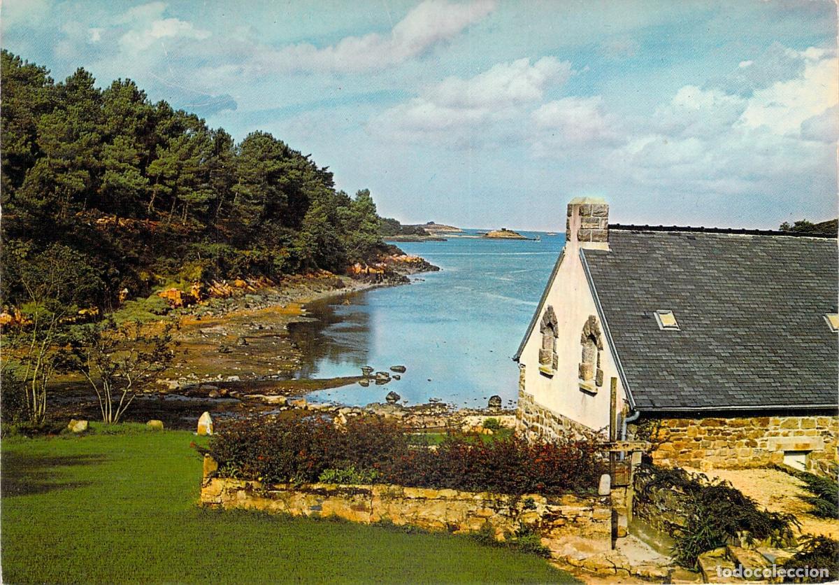 Postcards: Postal de Lanmodez Gr&egrave;ve de Pomelin Breta&ntilde;a Costa de Francia