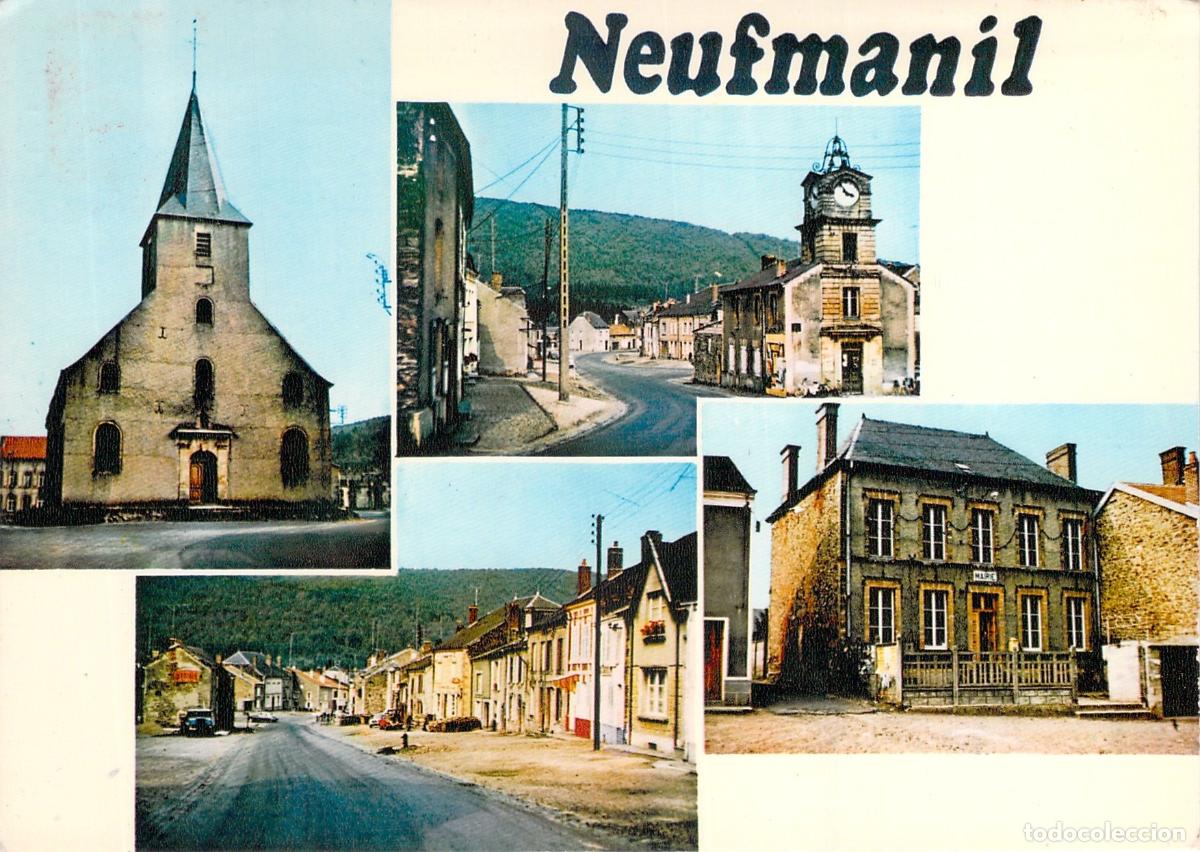 Postales: Postal multivista de Neufmanil, Ardenas, Francia