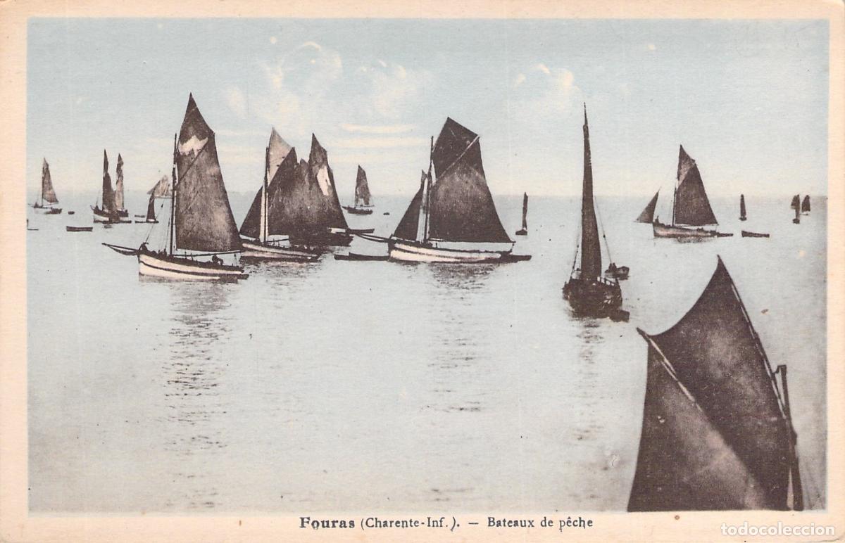 Postales: Postal de Fouras - Barcos de Pesca, Charente-Maritime