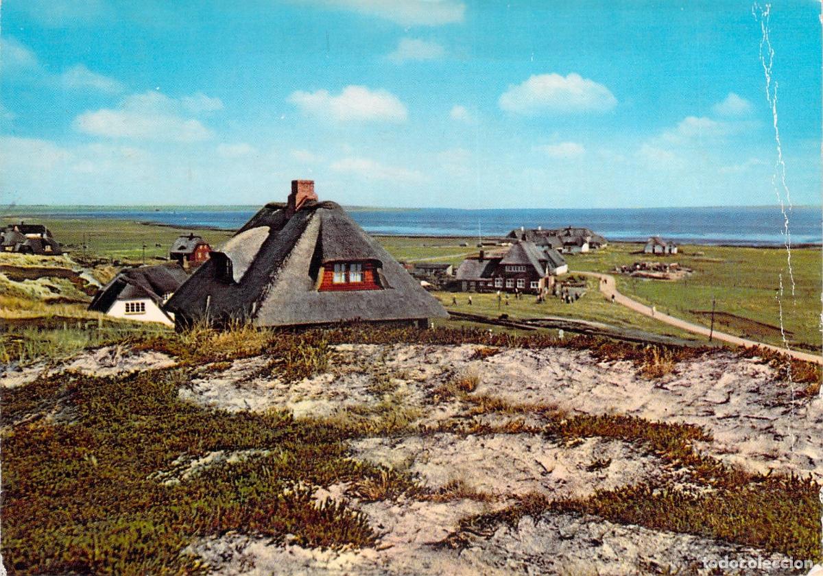 Postales: Postal de Sylt Kampen Alemania Casas Tradicionales de Paja