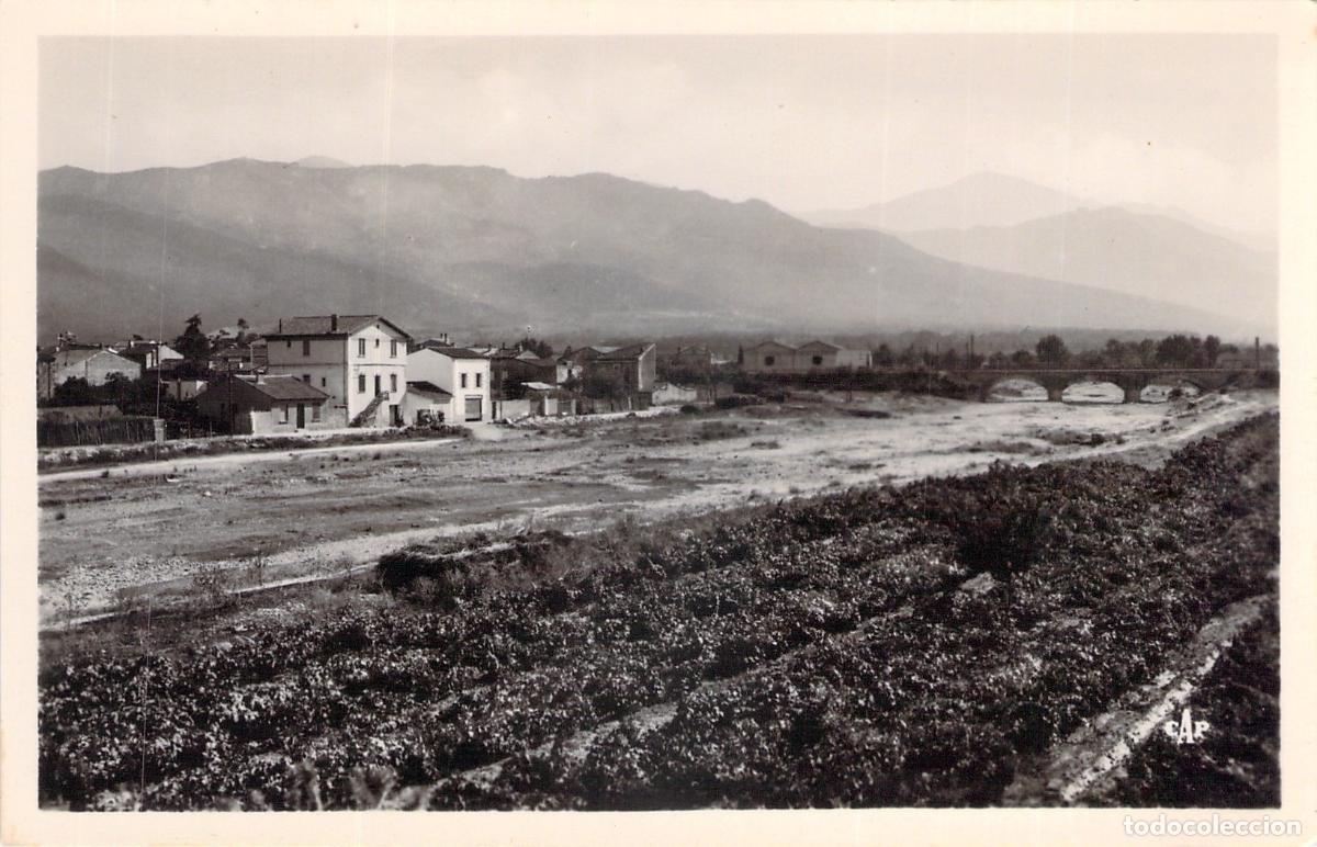 Postcards: Postal Argel&egrave;s-sur-Mer Riberas de la Massane y Pirineos