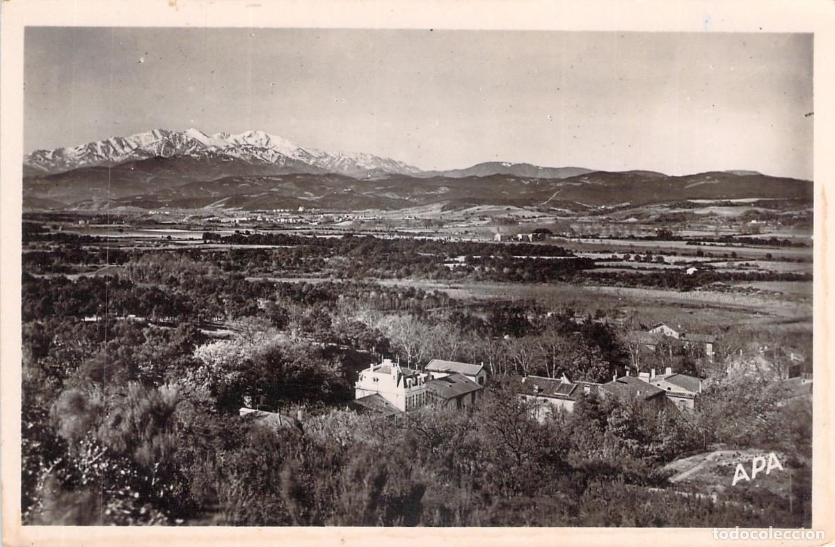 Postcards: Postal Vista General del Canigou y Establecimiento de Le Boulou