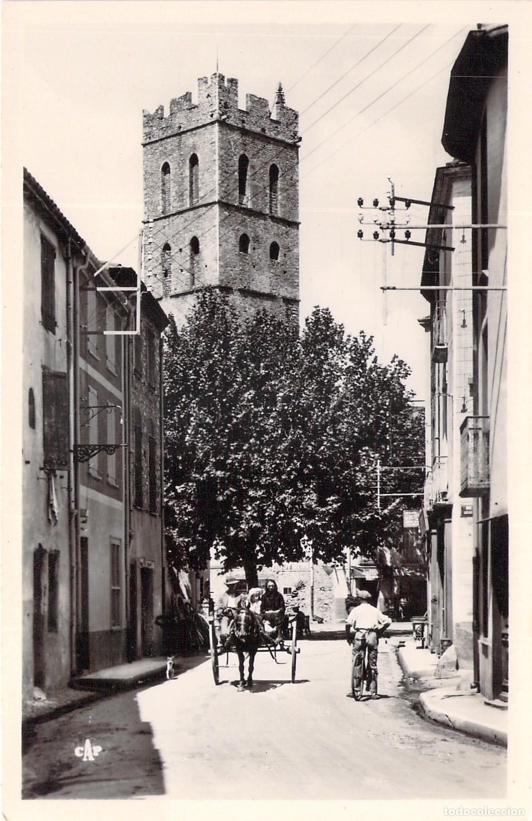 Postales: Postal Argel&egrave;s-sur-Mer Avenue de la Gare e Iglesia