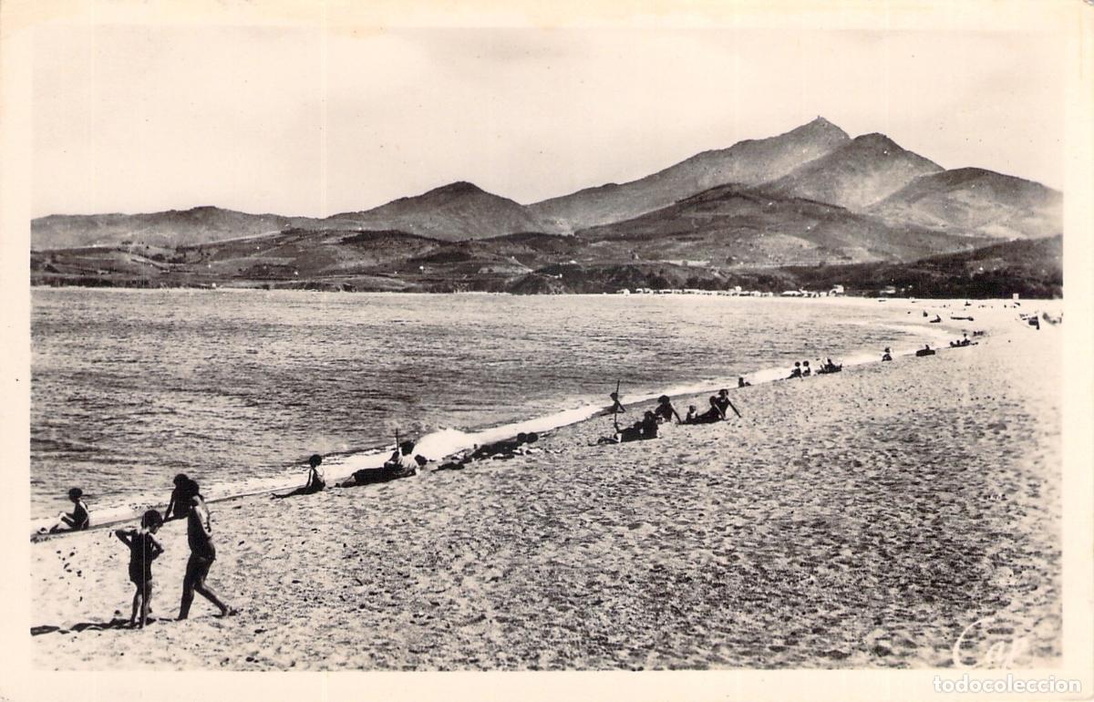 Postales: Postal de Argel&egrave;s-sur-Mer, Playa de la C&ocirc;te Vermeille