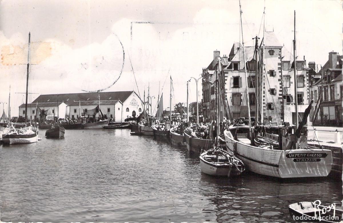 Postales: Postal de Le Croisic: El Puerto y la Pescader&iacute;a, Francia