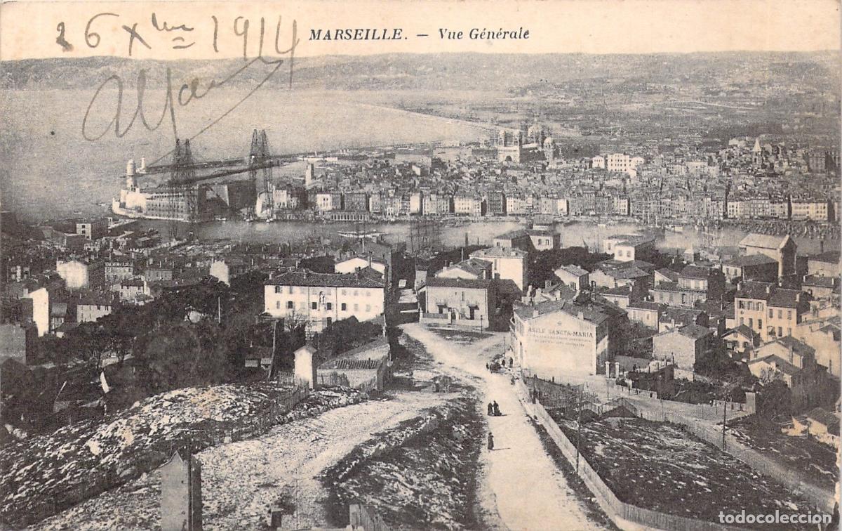 Postales: Tarjeta Postal Vista General de Marsella y su Puerto