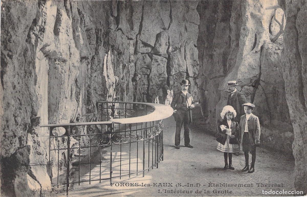 Postales: Postal Interior de la Gruta Balneario Forges-les-Eaux
