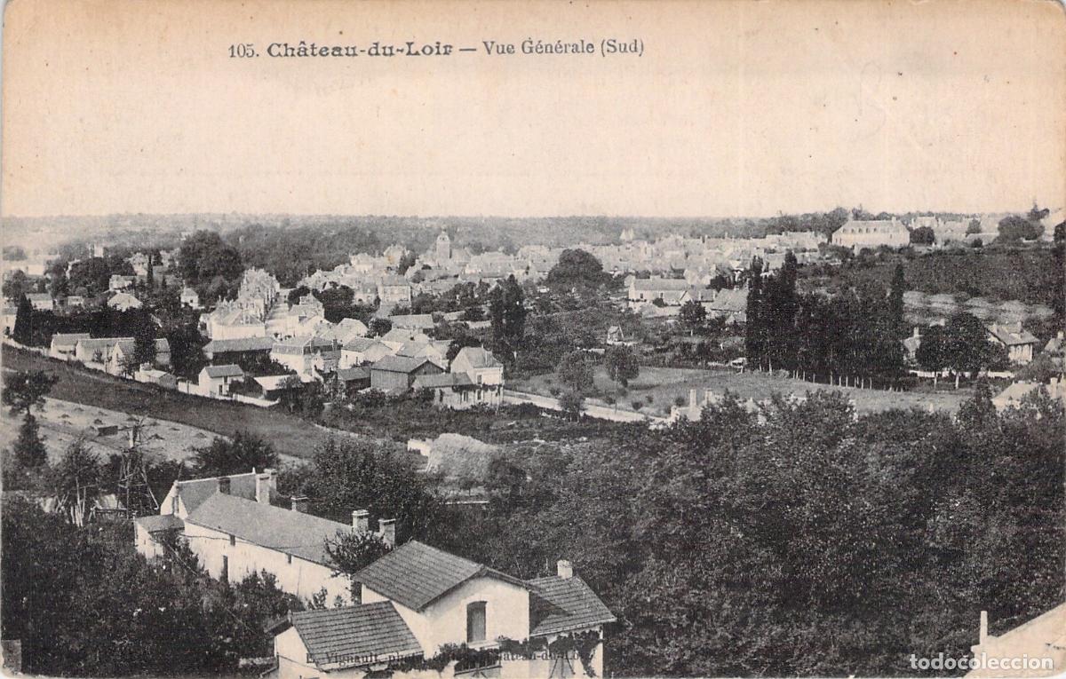 Postales: Postal de Ch&acirc;teau-du-Loir - Vista General del Sur