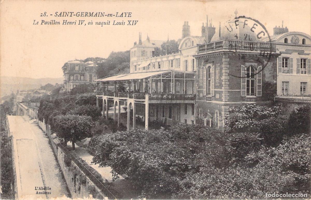 Postales: Postal Pavillon Henri IV en Saint-Germain-en-Laye Francia